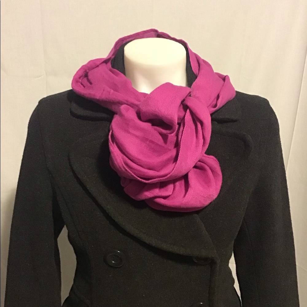 Pink scarf